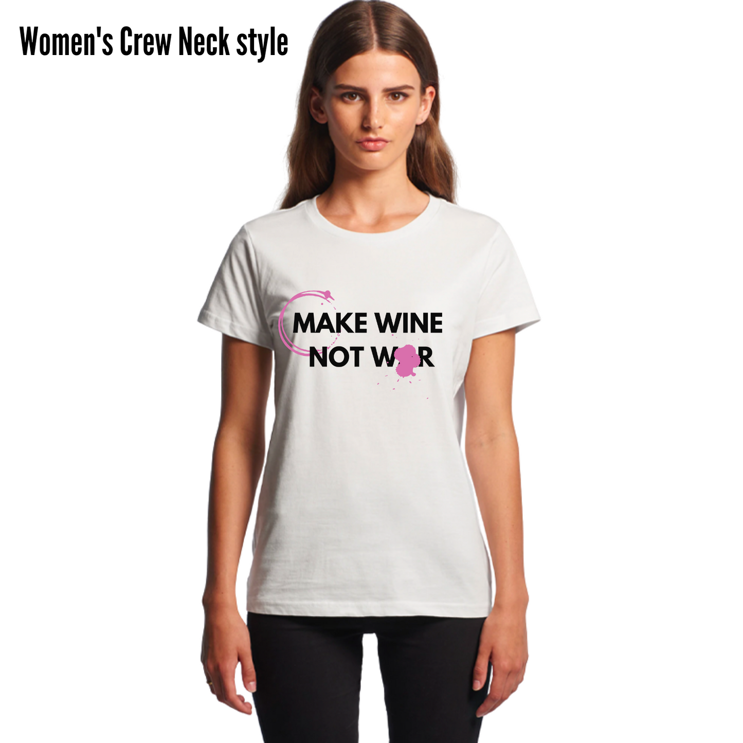 Wine Not War - Women's Crew Neck