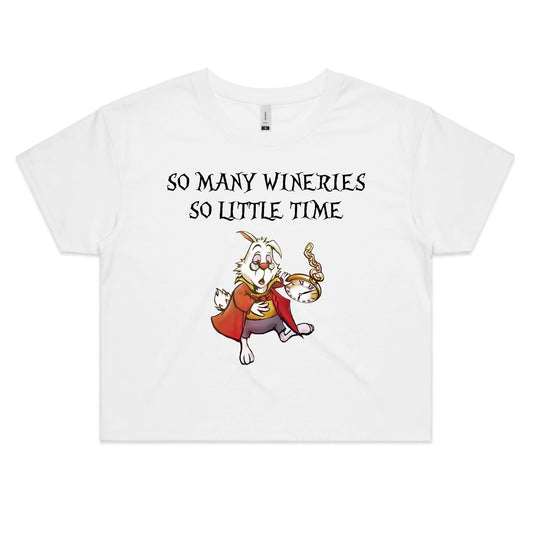 Follow The Rabit - Women's Crop Tee